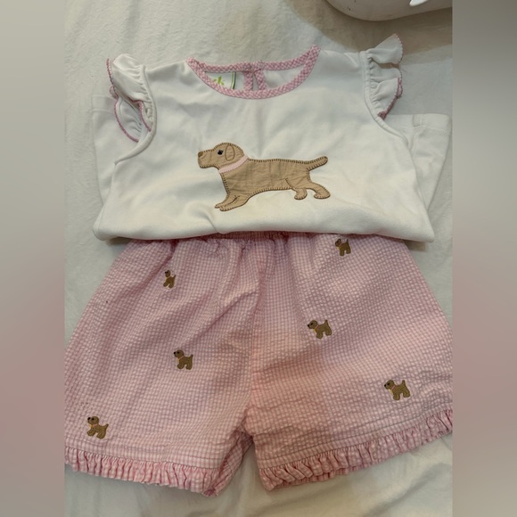 Zuccini Kids Other - Zuccini kids lab Embroidered matching Outfit